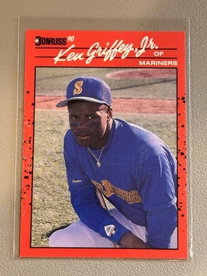 1990 Donruss Ken Griffey Jr. Seattle Mariners cartão de beisebol novato controle remoto #365  - Imagem 1 de 2