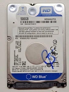WD WD5000LPCX 500GB - Imagen 1 de 2