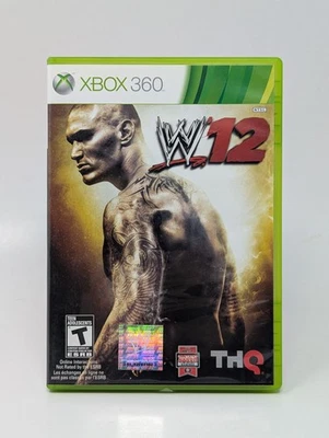 WWE '12 2K12 (Microsoft Xbox 360, 2011) - CIB Complete - Image 1 of 3