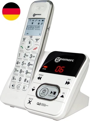 Geemarc Amplidect 295 - Einfach Zu Bedienendes Verstärktes Schnurloses Telefon M - Bild 1 von 4