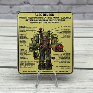 Vintage ExoSquad Alec Deleon Intelligence Gathering Exoframe Specifiche EXO SQUAD - Foto 1 di 2