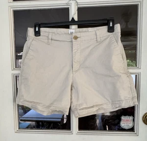 Gap Damen khaki Shorts Größe 10 Chino adrett 5" Schrittlänge Wandern klassisch Baumwolle - Bild 1 von 8