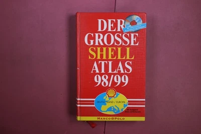 398069 DER GROSSE SHELL ATLAS 98/99 Mairs Geographischer Verlag HC - Bild 1 von 3
