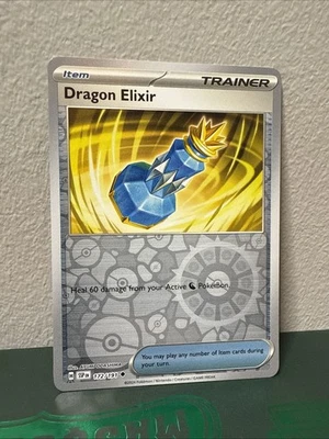 Pokémon TCG Dragon Elixir 172/191 Sv08: Surging Sparks Reverse Holo - Image 1 of 2