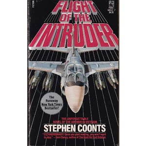 Stephen Coonts FLIGHT OF THE INTRUDER 1987 1st PB 437 pages 06M - Picture 1 of 1