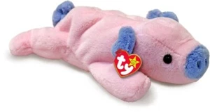 Ty Beanie Babies Schwein Squealer II 15cm - Picture 1 of 1