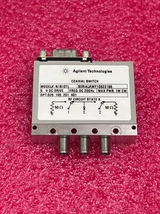 Interruptor coaxial HP/Agilent modelo N1810TL DC-20GHz 50ohm - Imagen 1 de 2
