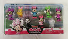 NEW SEALED 2019 Just Play Disney Junior Minnie Mouse Action Figure Set of 8