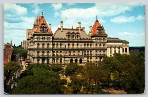 Postal Edificio del Capitolio del Estado Albany Nueva York - Imagen 1 de 2
