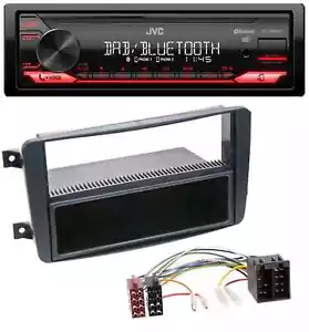 JVC Bluetooth USB DAB MP3 Autoradio für Mercedes C-Klasse W203 CLK W209 Vito Via - Bild 1 von 7