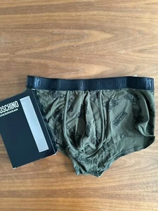 Moschino Peluche Logo Hombre Calzoncillo en Verde Talla M PVP £85 - Imagen 1 de 13