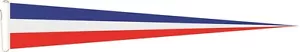 Langwimpel Fahne Flagge Schleswig - Holstein ohne Wappen verschiedene Größe - Bild 1 von 1