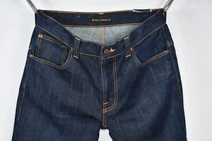 Pantalones de mezclilla para hombre Nudie Jeans NJ258 finlandeses finlandeses elásticos súper ajustados talla W34 L34 - Imagen 1 de 11