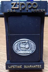 ZIPPO 1994 CATERPILLAR WWII CAT D-7 TRACTOR 50TH ANNIVERSARY LIGHTER NEW LQQK - Picture 1 of 5