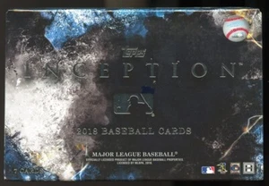 2018 Topps Inception Baseball Hobby Box - Factory Sealed - Picture 1 of 2