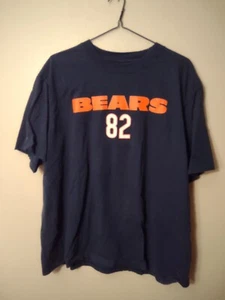 Camiseta de fútbol americano NFL Chicago Bears talla 2XL # 82 Olsen azul marino - Imagen 1 de 3