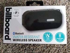 Billboard BB730 Bluetooth IPX5 Water Resistant Speaker Black - Picture 1 of 4