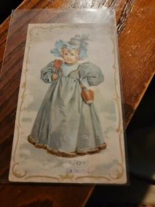 Cable Piano Co. Peoria Ill. The Kingsbury Piano Victorian Trade Card - Picture 1 of 2