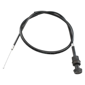 Black Dirt Bike Push Pull Choke Throttle Cable for Kawasaki KL250 1997-2007 - Picture 1 of 3