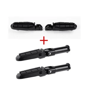 Driver & Passenger Footpegs Rest W/ Brackets Fit For Harley Softail 18-later - Picture 1 of 8