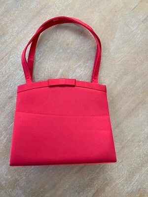 Маленькая красная атласная сумочка Valerie Stephens - Изображение 1 из 4