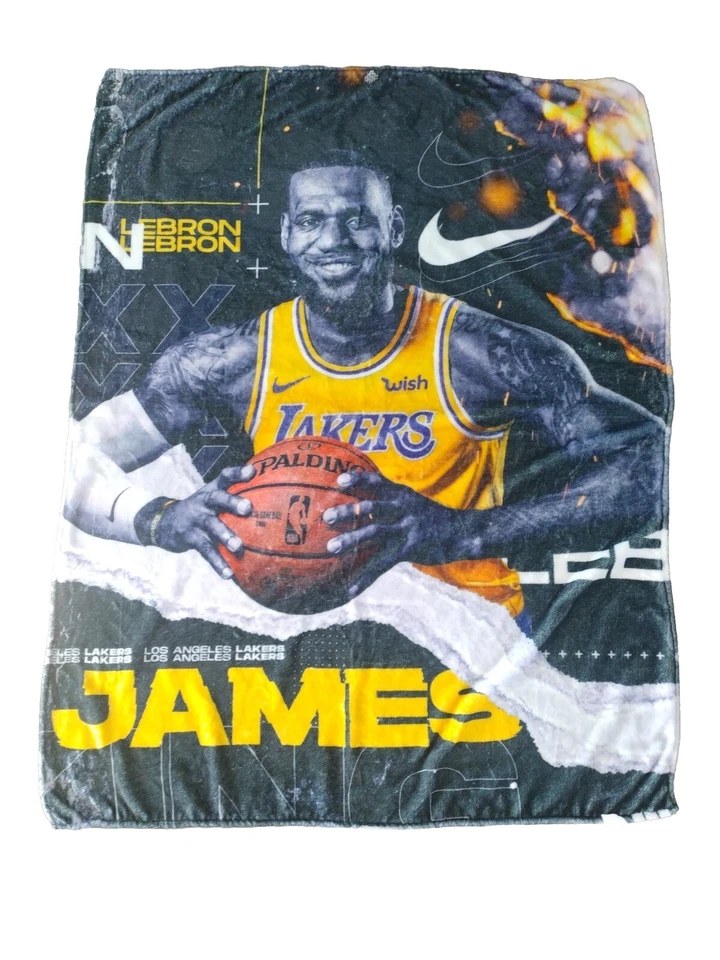 Manta/tapiz de pared L.A. Lakers LeBron James 4' X 3' Foto 1 de 1