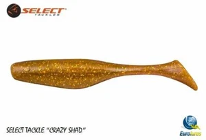 SELECT TACKLES - CRAZY SHAD SOFT LURE (100mm - 4") - PACK OF 5 LS - Picture 1 of 6