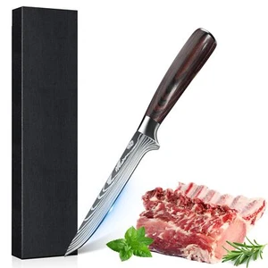 6" Boning Knife - Ultra Sharp Meat Knife, Professional Fillet Knife for Meat ... - Picture 1 of 7