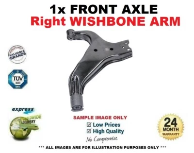 Brazo de control de oruga delantero derecho para Nissan Pathfinder 2.7td 4x4 1997-2004 Foto 1 de 4