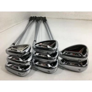 TaylorMade R9 SUPER MAX Iron Iron set 5-pw-gw-sw 8 pcs NS Pro 950GH Stiff Flex - Picture 1 of 4