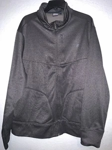 Fila Sport Black Mens Soft Shell Full Zip Athletic Jacket XLarge - Great Cond! - Picture 1 of 5