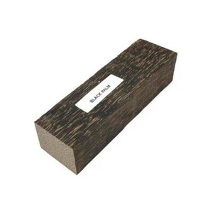 Combo Pack of Black Palm Knife Scale/Tool Handle Wood Blanks 5" x 1-1/2" x 1" - Picture 1 of 1