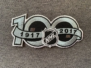 NHL Hockey 100 year anniversary —NHL Hockey IRON ON PATCH—NEW!! - Picture 1 of 2