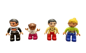 Mini Figure Lego Duplo Lot of 4 Prince Charming Criminal Wendy and Girl Minifigs - Picture 1 of 6