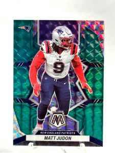 Panini Mosaic Football 2022 Matt Judon #137 Green Mosaic Prizm - Imagen 1 de 2