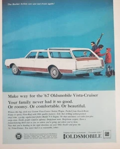 Anuncio Oldsmobile Vista Cruiser Station Wagon arte impresión automática 1967 anuncio  - Imagen 1 de 12