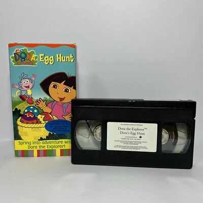 VHS Tape Nick Jr. Dora the Explorer Egg Hunt - Rare PROMO - Image 1 of 4