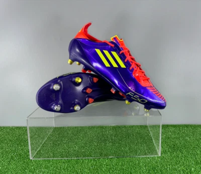 Adidas Adizero F50 SG G40347 Elite US9.5 UK9 Purple boots Cleats mens Football - Image 1 of 4