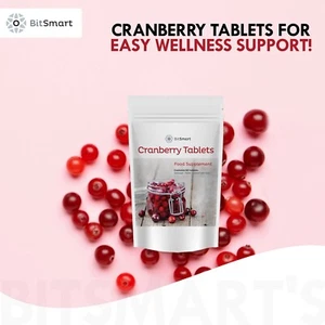 Cranberry Extrakt 12000mg 120 Tabletten vegane Harnwege UTI Vitaminpräparat - Bild 1 von 9