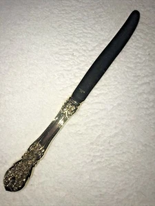 F.B. Rogers GOLD Electrop FRENCH ROSE Flatware BUTTER KNIFE China SILVER PLATED - Picture 1 of 6