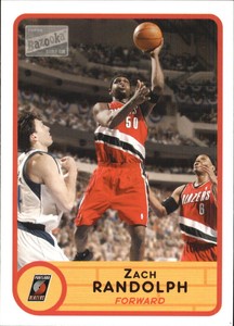 2003-04 Topps Bazooka Basketball #101 Zach Randolph