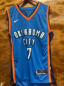 Men "NBA" Oklahoma City Jersey #7 Anthony. Size not indicated (C Below) - Picture 1 of 2