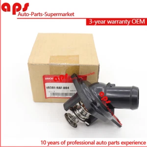 OEM NEW Engine Coolant Thermostat Assembly For 19301-RAF-004 Honda Acura TSX ILX - Picture 1 of 5