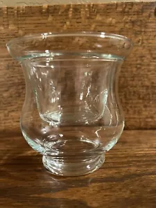 Juego de 6 vasos de cóctel/caviar de camarones soplados a mano con insertos - Imagen 1 de 4