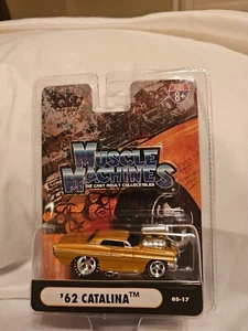 Muscle Machines 1962 Gold Pontiac Catalina 1/64 DIECAST 05 - 17 - Bild 1 von 6