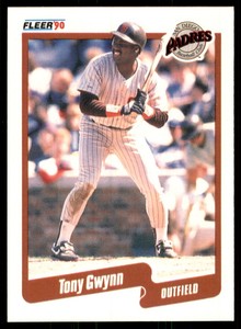 1990 Fleer Tony Gwynn San Diego Padres #157