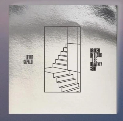 Lewis Capaldi Broken By Desire To Be Heavenly Sent LIMITED Silver Foil Edition - Image 1 of 2