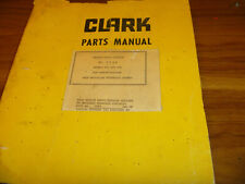 Clark 210 220 BLH Austin Western Hydraulic Crane Parts Catalog Manual 5044-