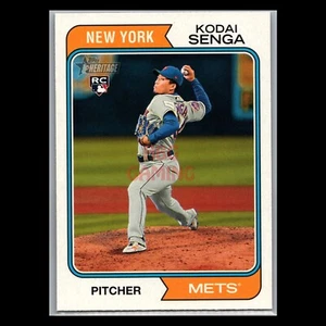 Kodai Senga RC Name Position Swap SP 2023 Topps Heritage High Number Rookie #622 - Picture 1 of 2