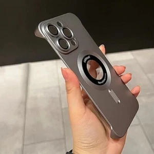 Ultra-Thin Sleek Profile Phone Case for iPhone, Slim Fit Frameless Magnetic Case - Picture 1 of 12